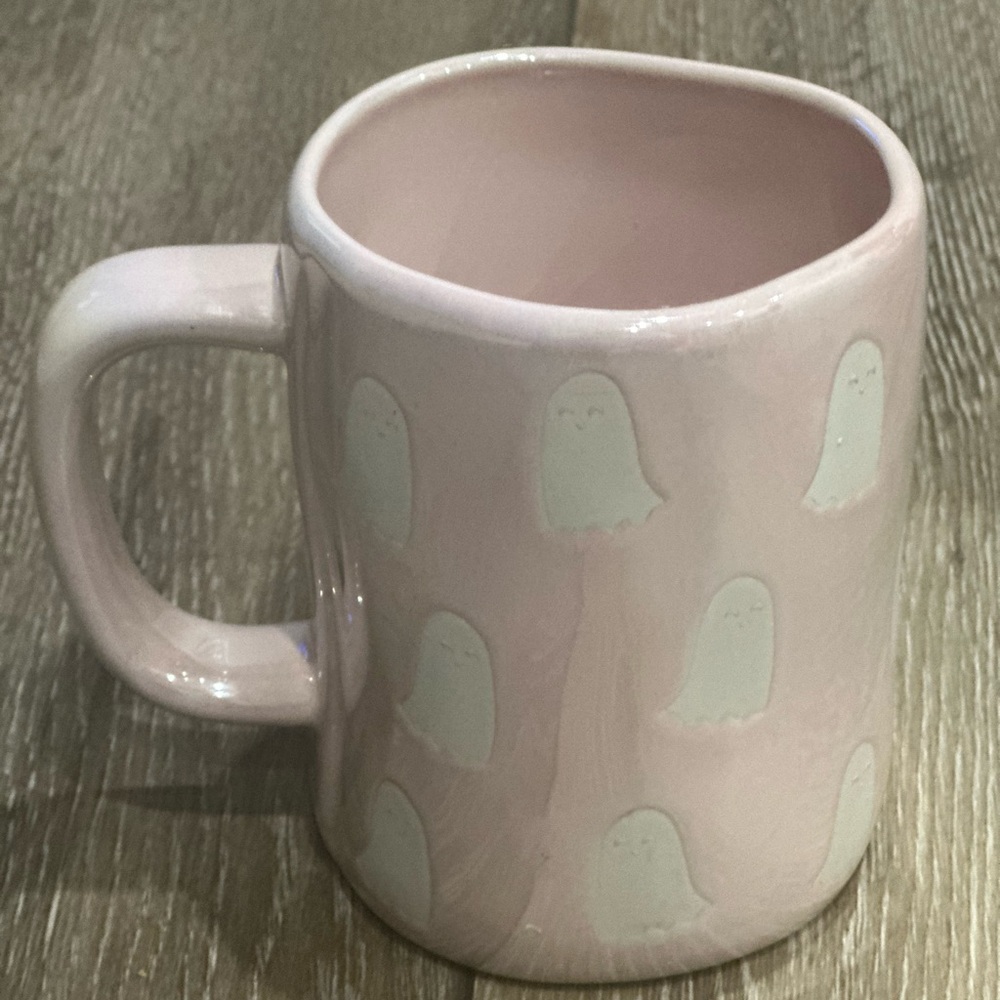 🌞 Sale 3 for $15 6 Peppa pig books  pig books Rae Dunn “Hey Boo” Ceramic Mug - Picture 4 of 9